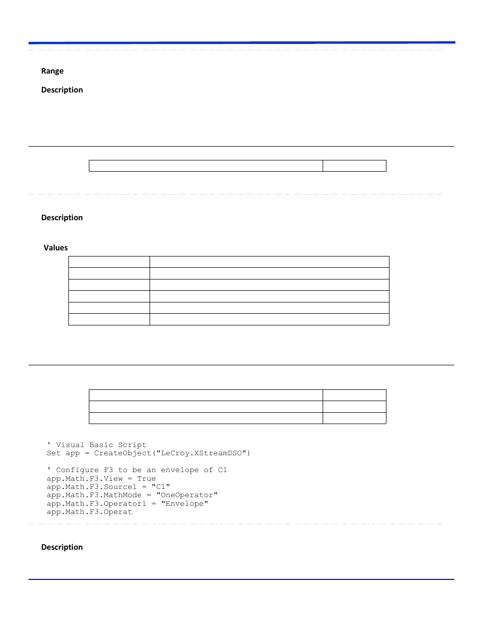 Enhancedresolution, Envelope | Teledyne LeCroy WaveSurfer Automation Command User Manual | Page 212 / 226