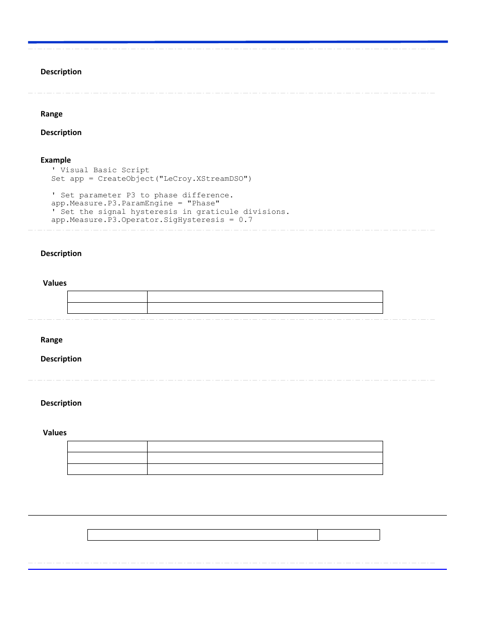 Rootmeansquare | Teledyne LeCroy WaveSurfer Automation Command User Manual | Page 222 / 226