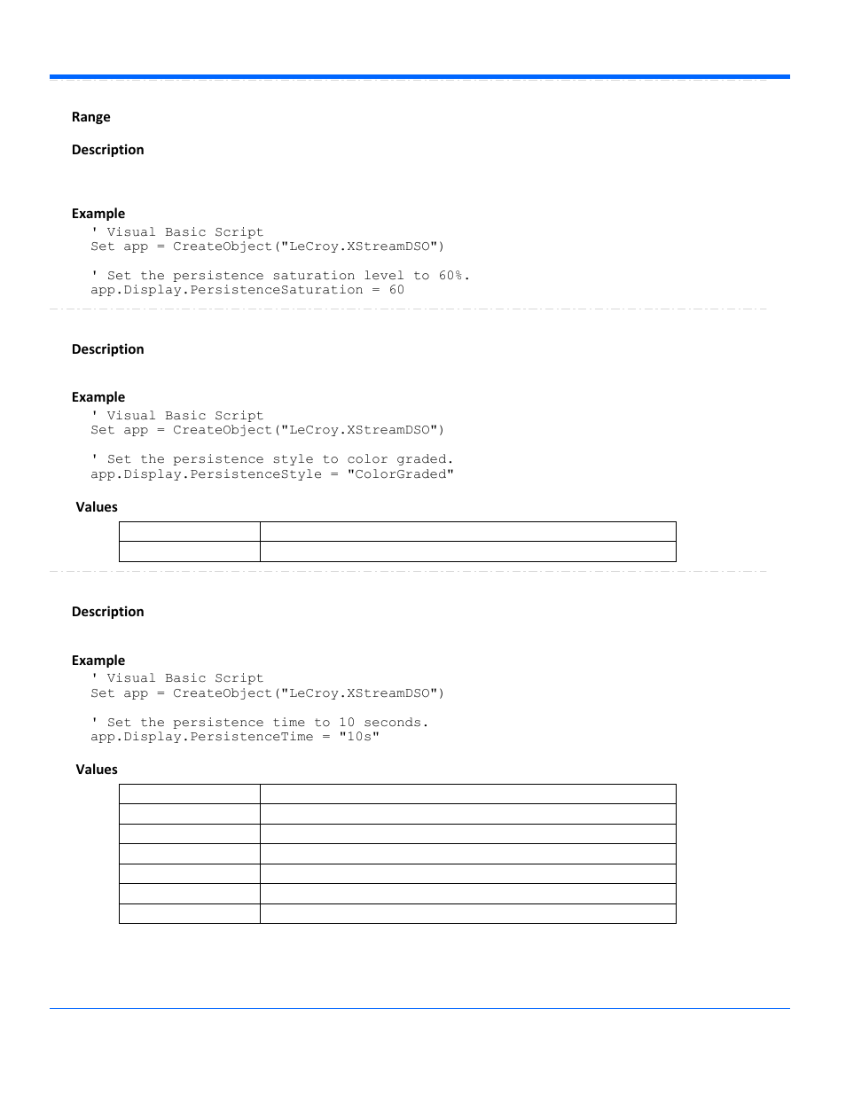 Teledyne LeCroy WaveSurfer Automation Command User Manual | Page 82 / 226