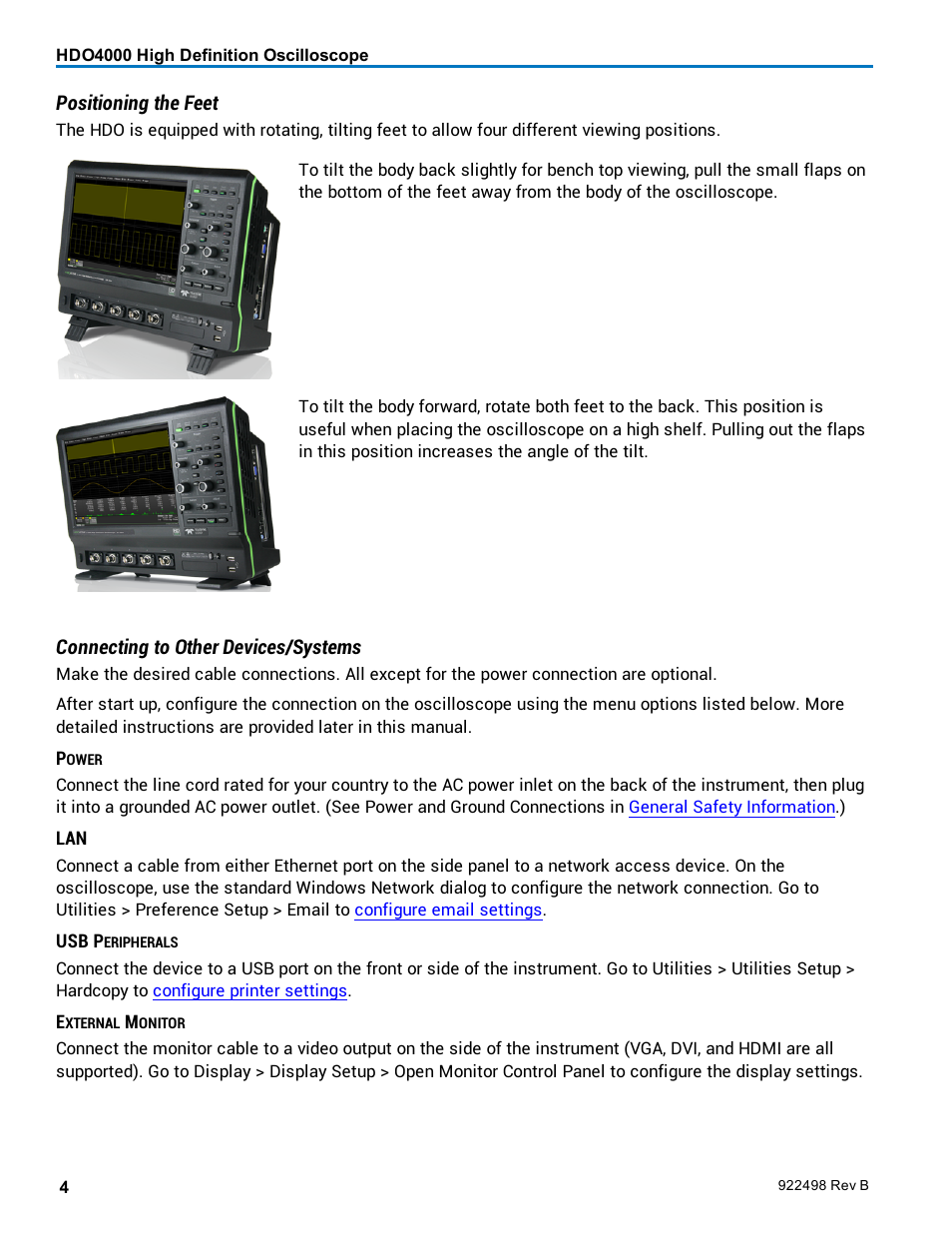 Teledyne LeCroy HDO 4000 Operators Manual User Manual | Page 12 / 122