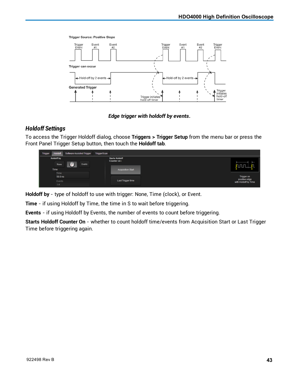 Teledyne LeCroy HDO 4000 Operators Manual User Manual | Page 51 / 122