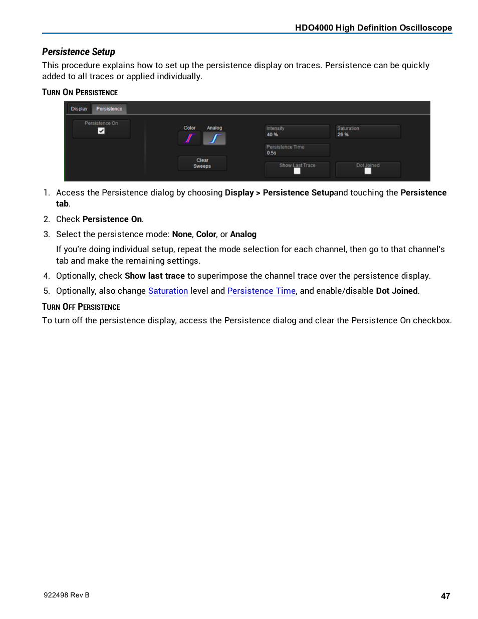 Teledyne LeCroy HDO 4000 Operators Manual User Manual | Page 55 / 122
