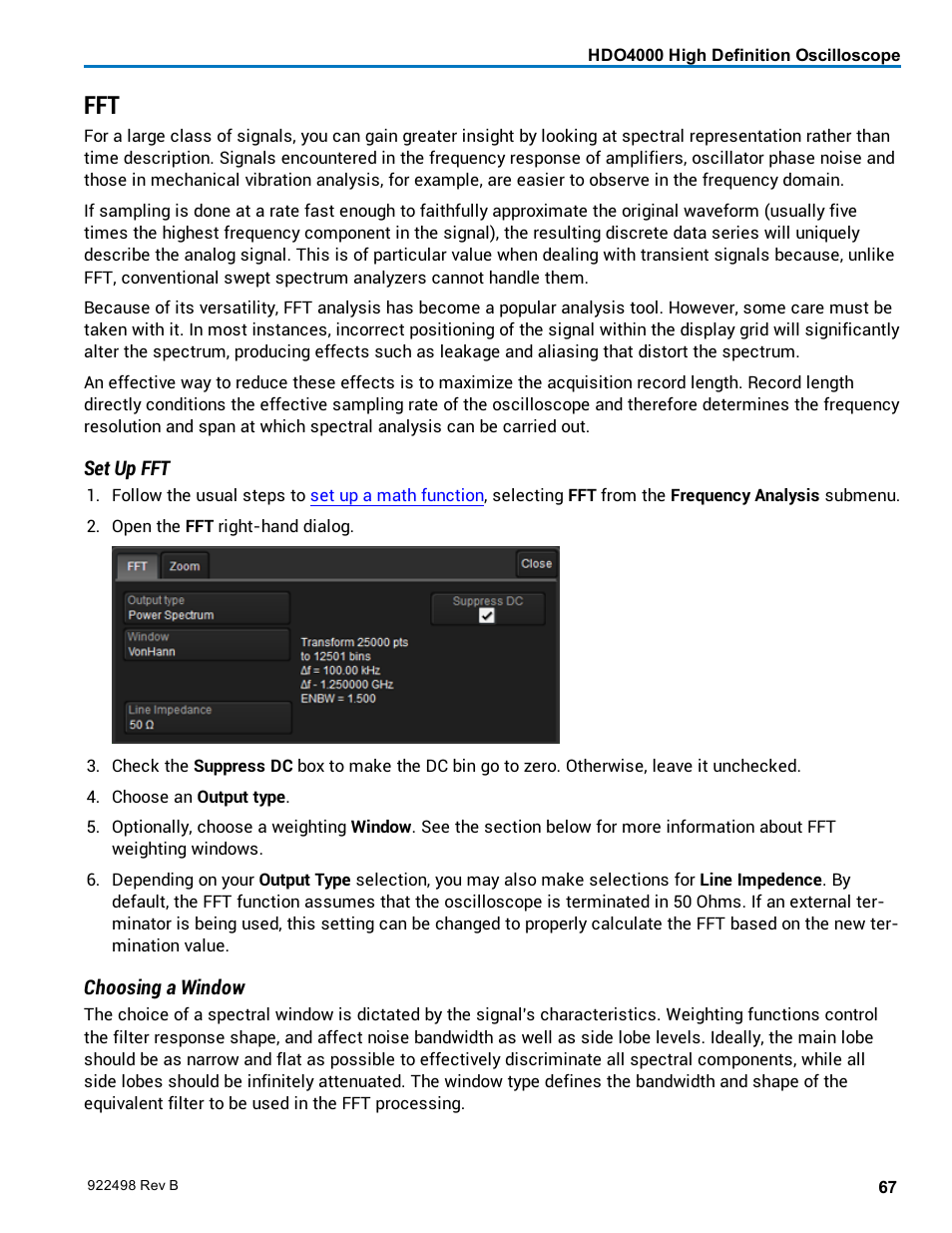 Teledyne LeCroy HDO 4000 Operators Manual User Manual | Page 75 / 122