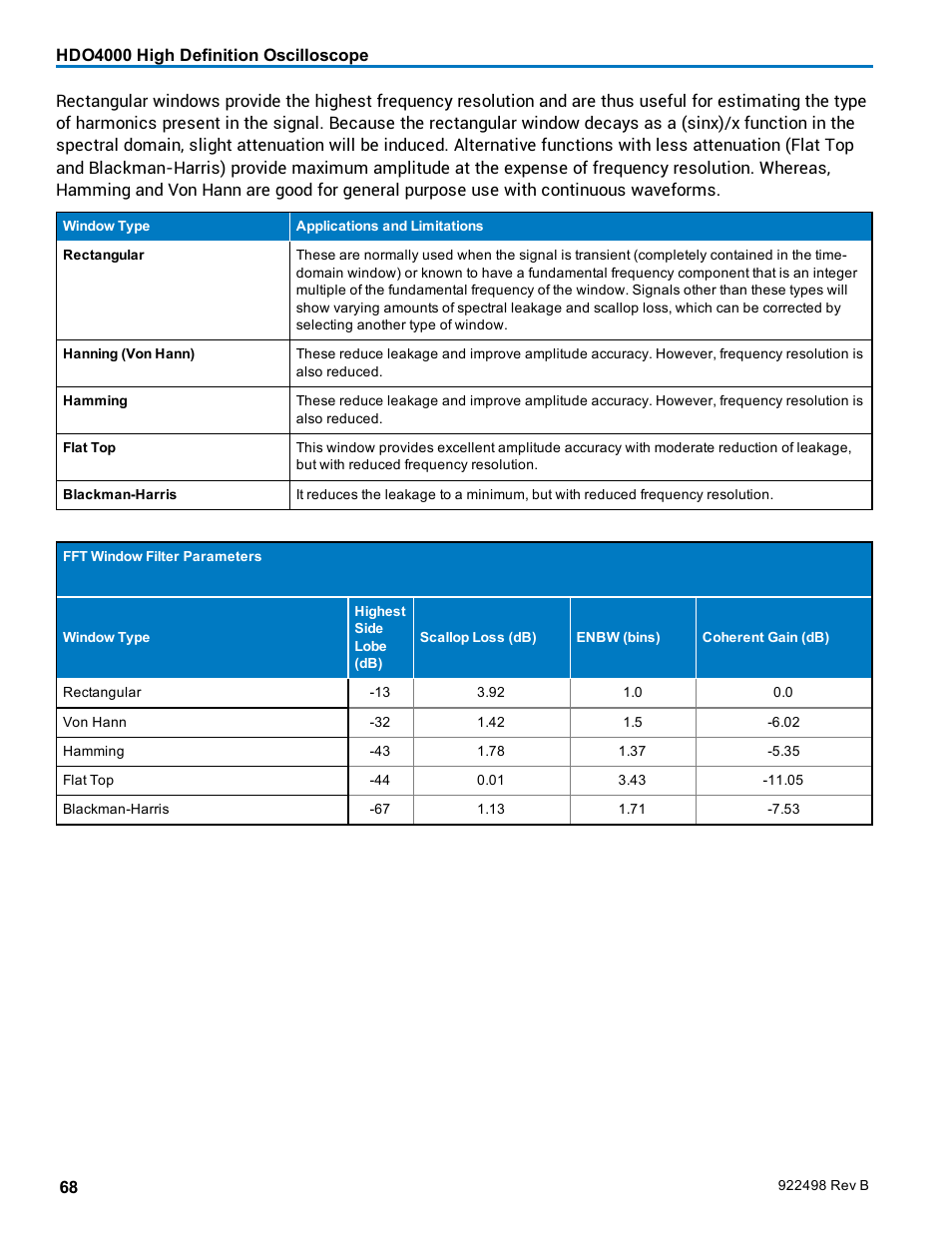 Teledyne LeCroy HDO 4000 Operators Manual User Manual | Page 76 / 122