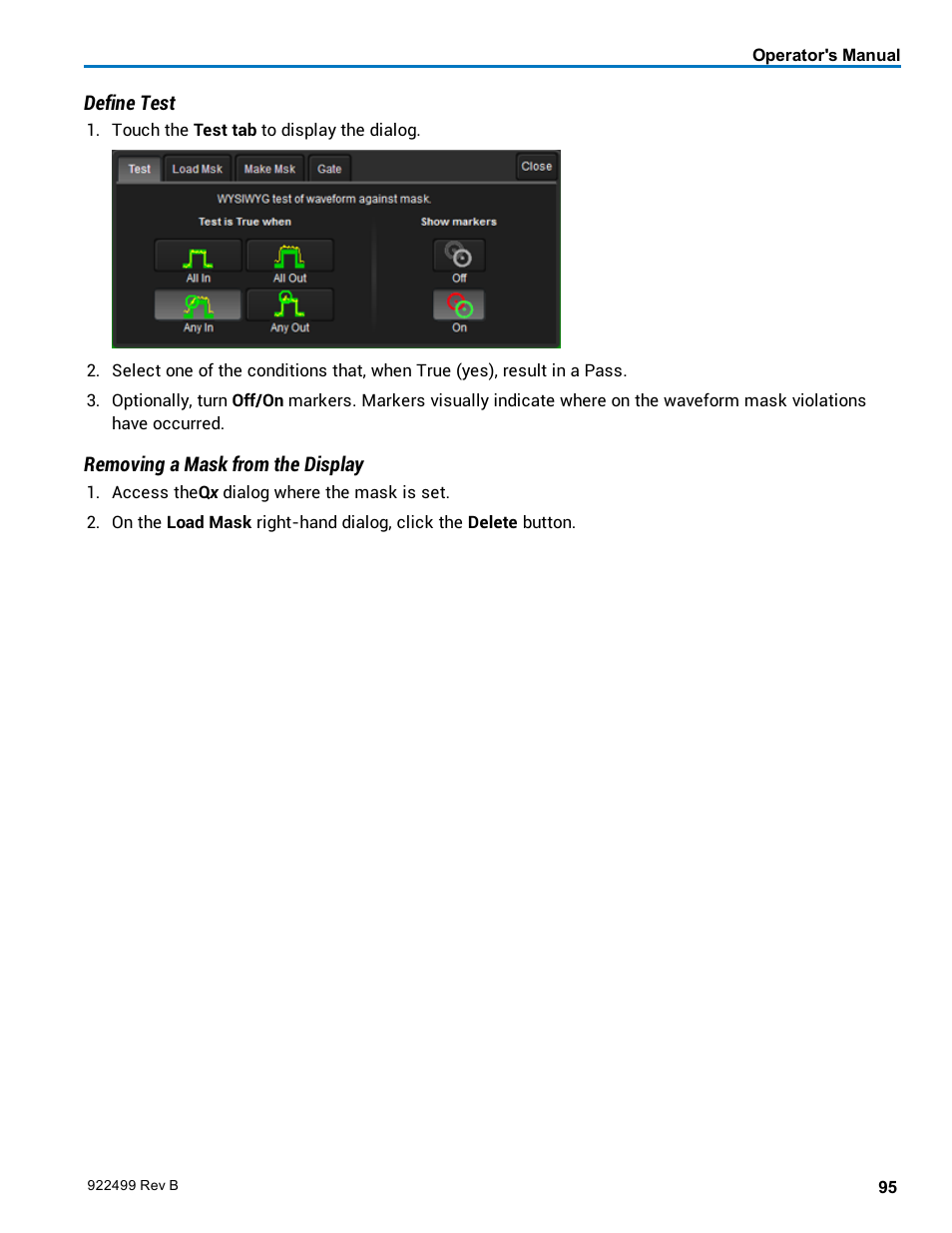 Teledyne LeCroy HDO6000 Operators Manual User Manual | Page 103 / 142