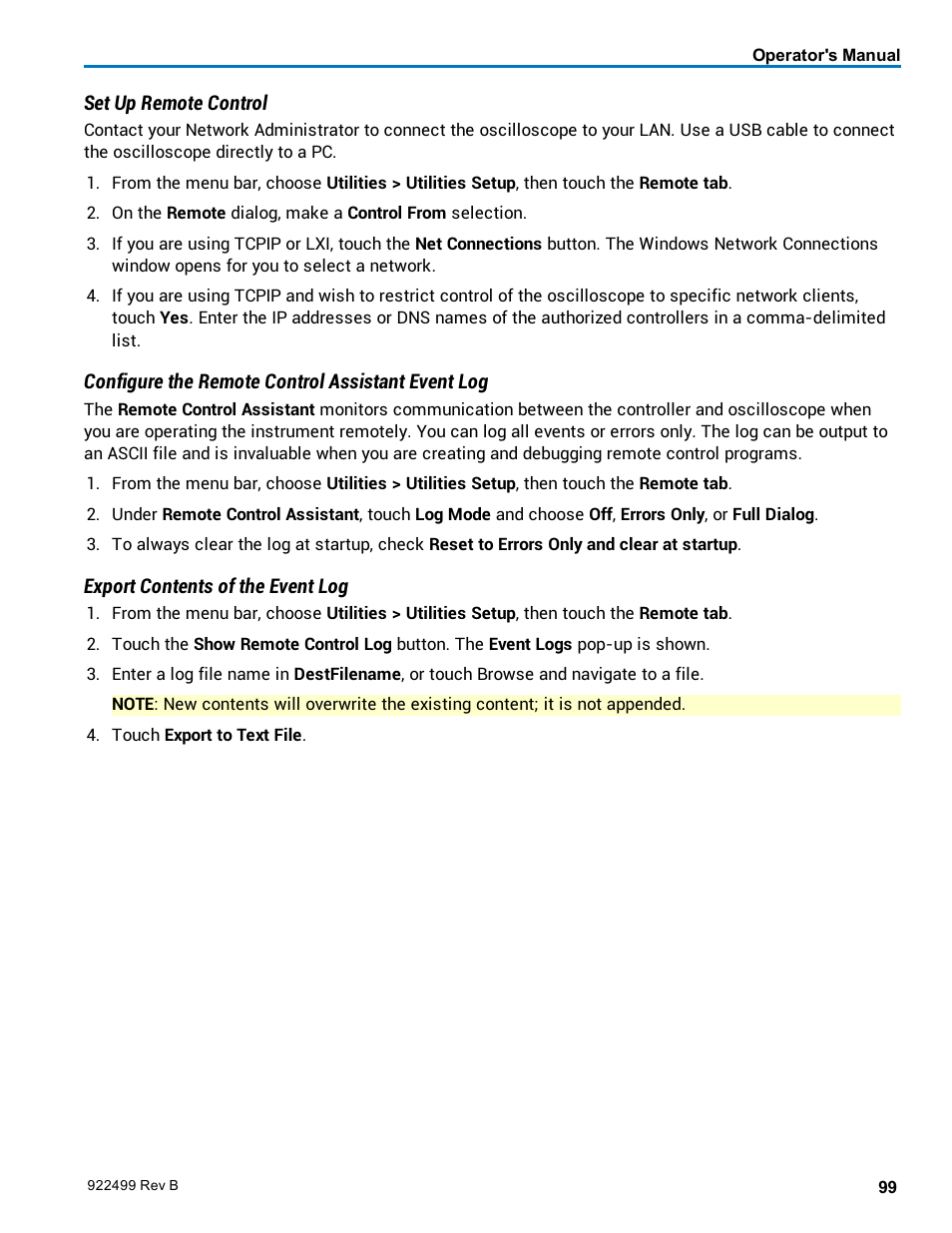 Teledyne LeCroy HDO6000 Operators Manual User Manual | Page 107 / 142