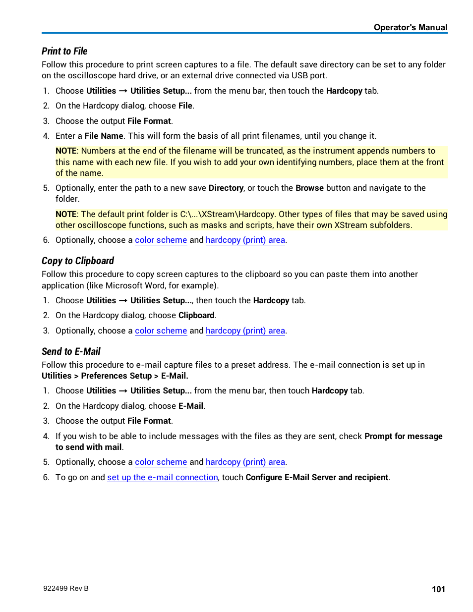 Teledyne LeCroy HDO6000 Operators Manual User Manual | Page 109 / 142