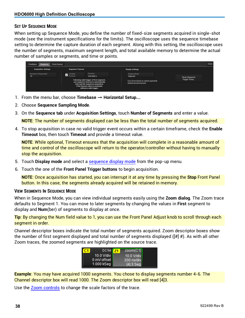 Teledyne LeCroy HDO6000 Operators Manual User Manual | Page 46 / 142