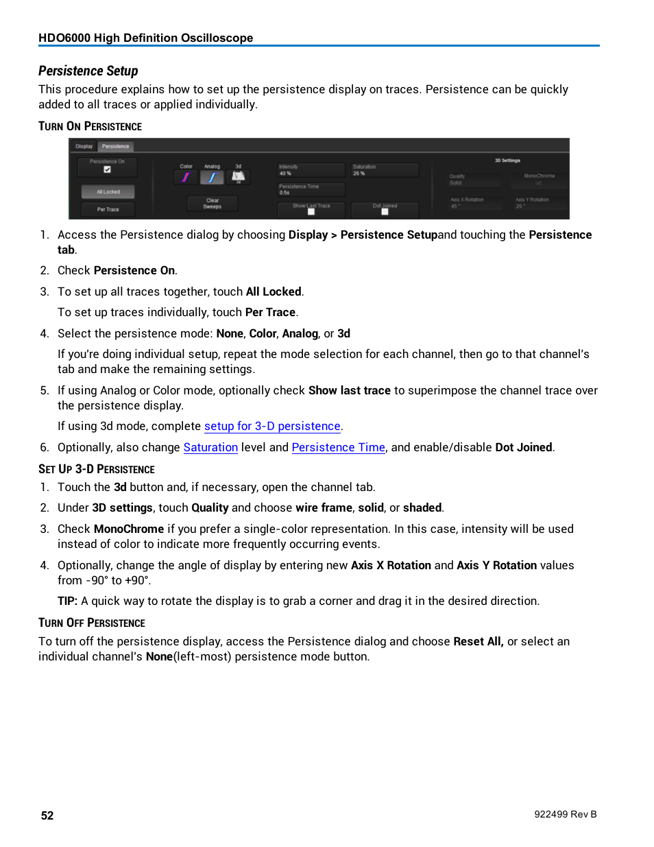 Teledyne LeCroy HDO6000 Operators Manual User Manual | Page 60 / 142