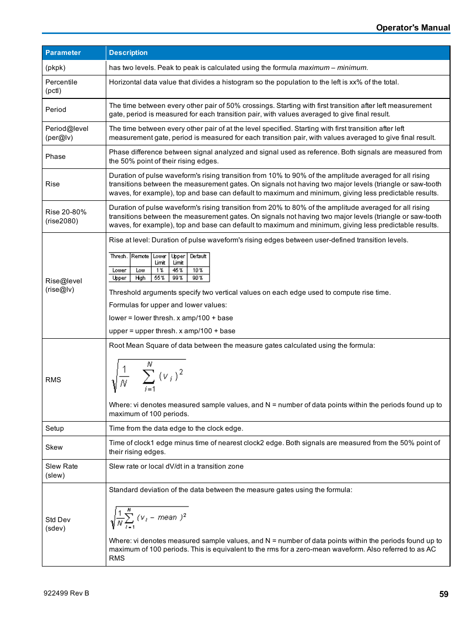 Teledyne LeCroy HDO6000 Operators Manual User Manual | Page 67 / 142