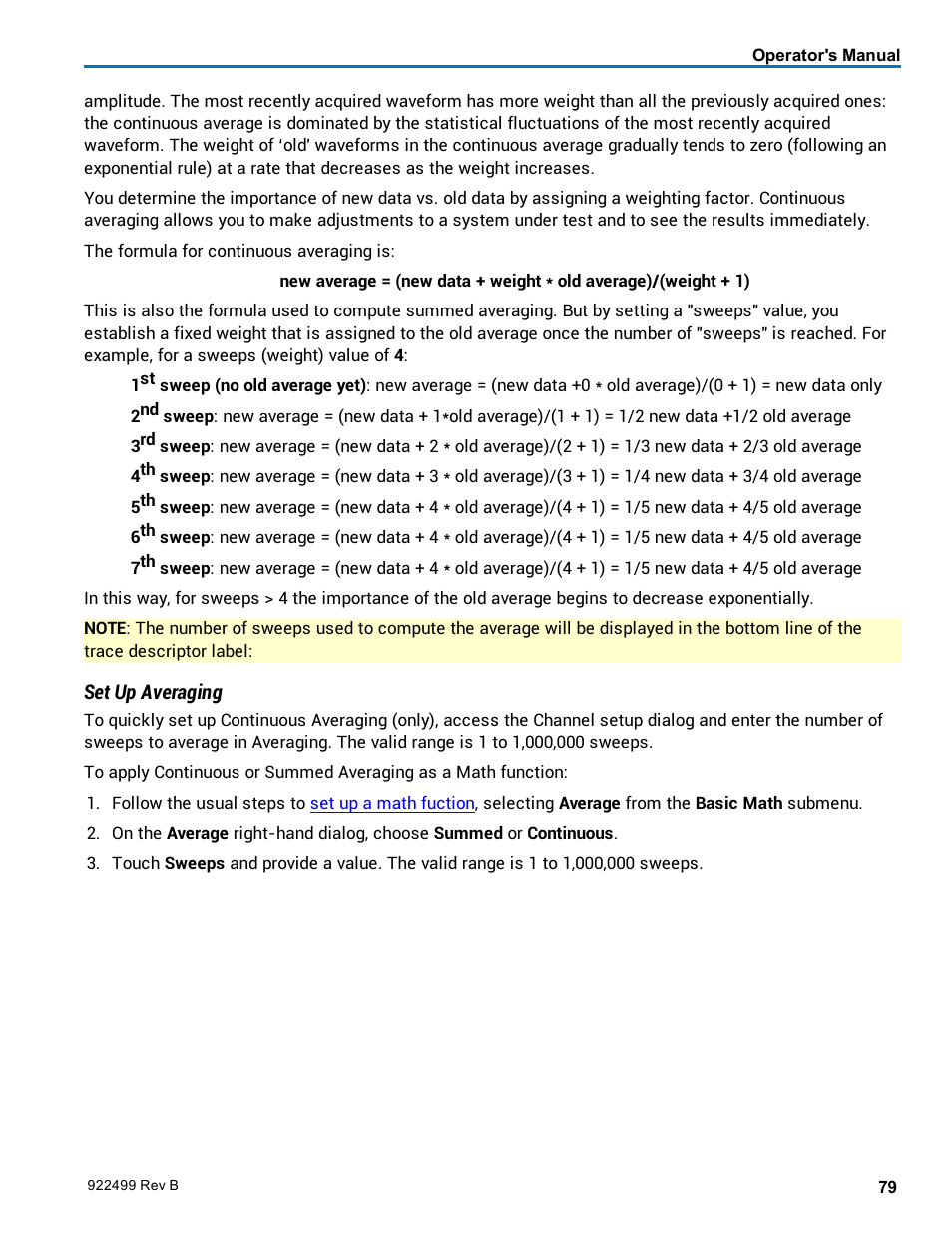 Teledyne LeCroy HDO6000 Operators Manual User Manual | Page 87 / 142