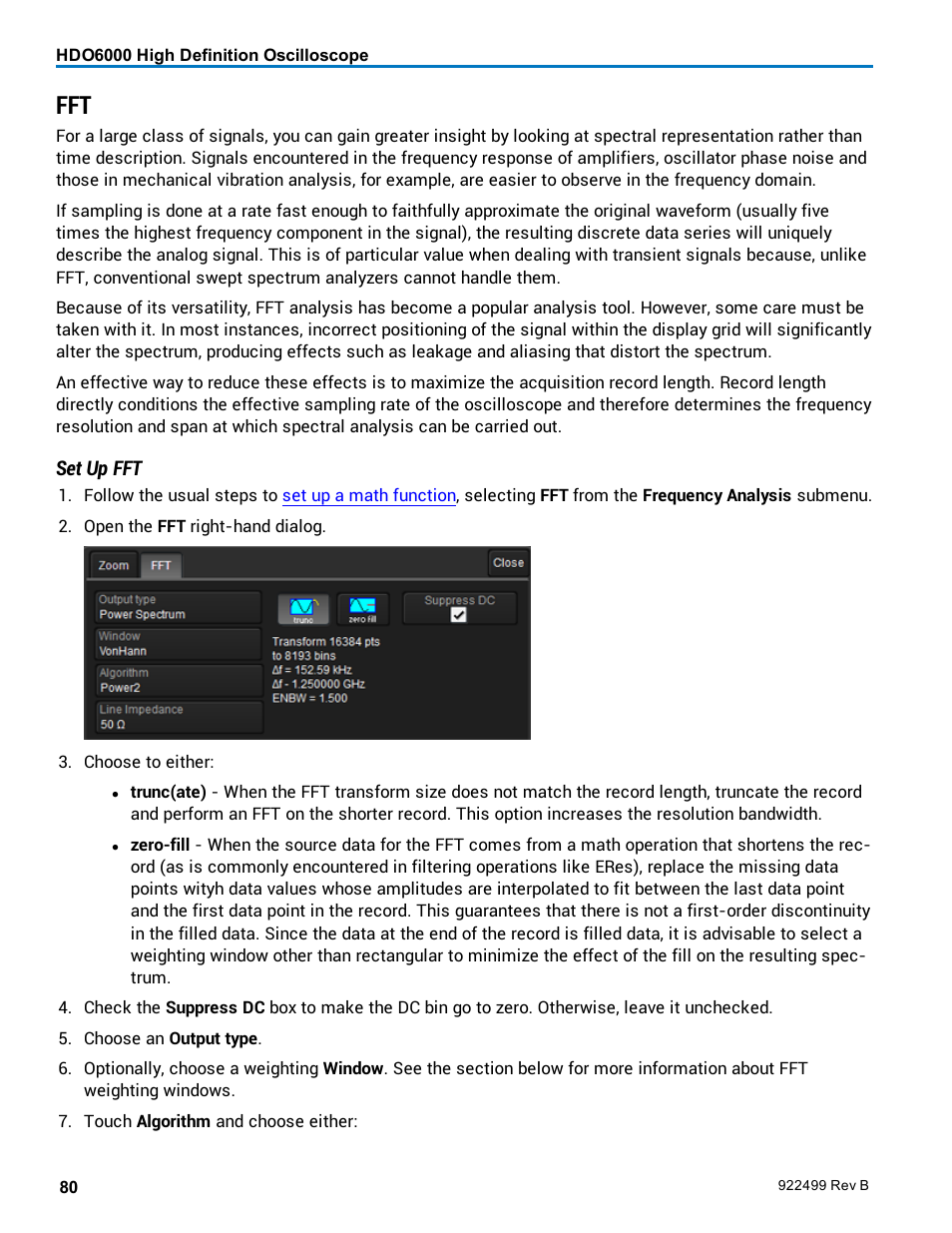 Teledyne LeCroy HDO6000 Operators Manual User Manual | Page 88 / 142
