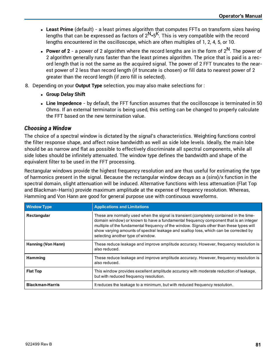 Choosing a window | Teledyne LeCroy HDO6000 Operators Manual User Manual | Page 89 / 142