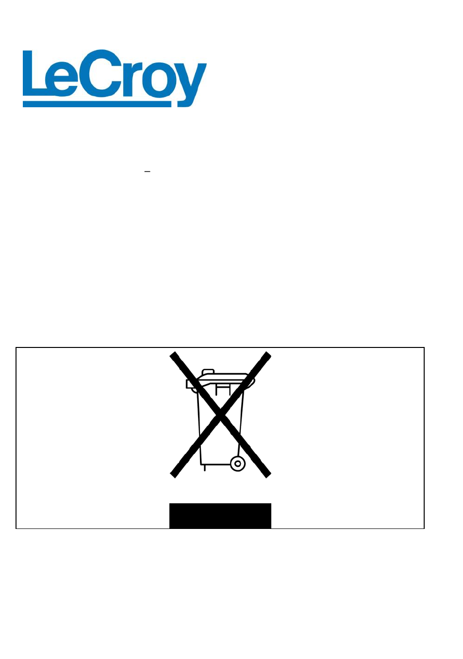 Teledyne LeCroy WaveJet 300A Series Getting Started Guide User Manual | Page 3 / 67