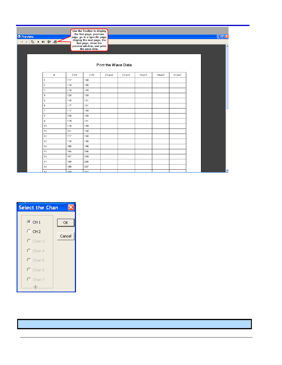 Waveace 16, Saving wave data | Teledyne LeCroy WaveAce EasyScope Operators Manual User Manual | Page 16 / 28