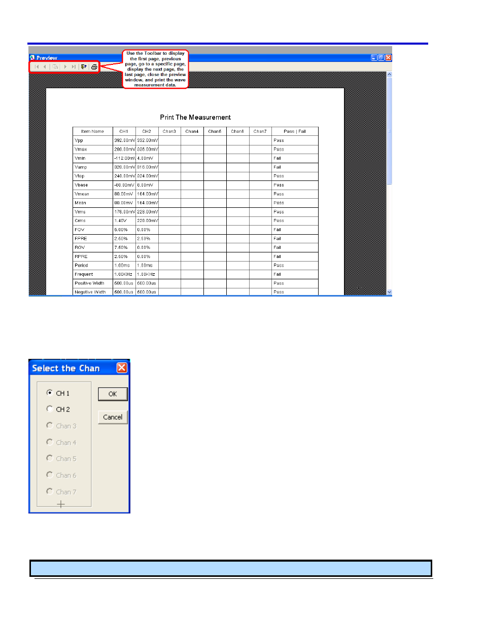 Waveace 18, Saving wave measurements | Teledyne LeCroy WaveAce EasyScope Operators Manual User Manual | Page 18 / 28