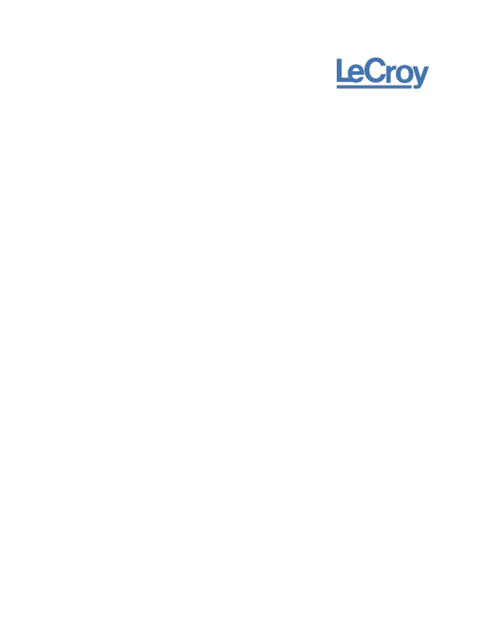 Teledyne LeCroy WaveAce EasyScope Operators Manual User Manual | Page 2 / 28
