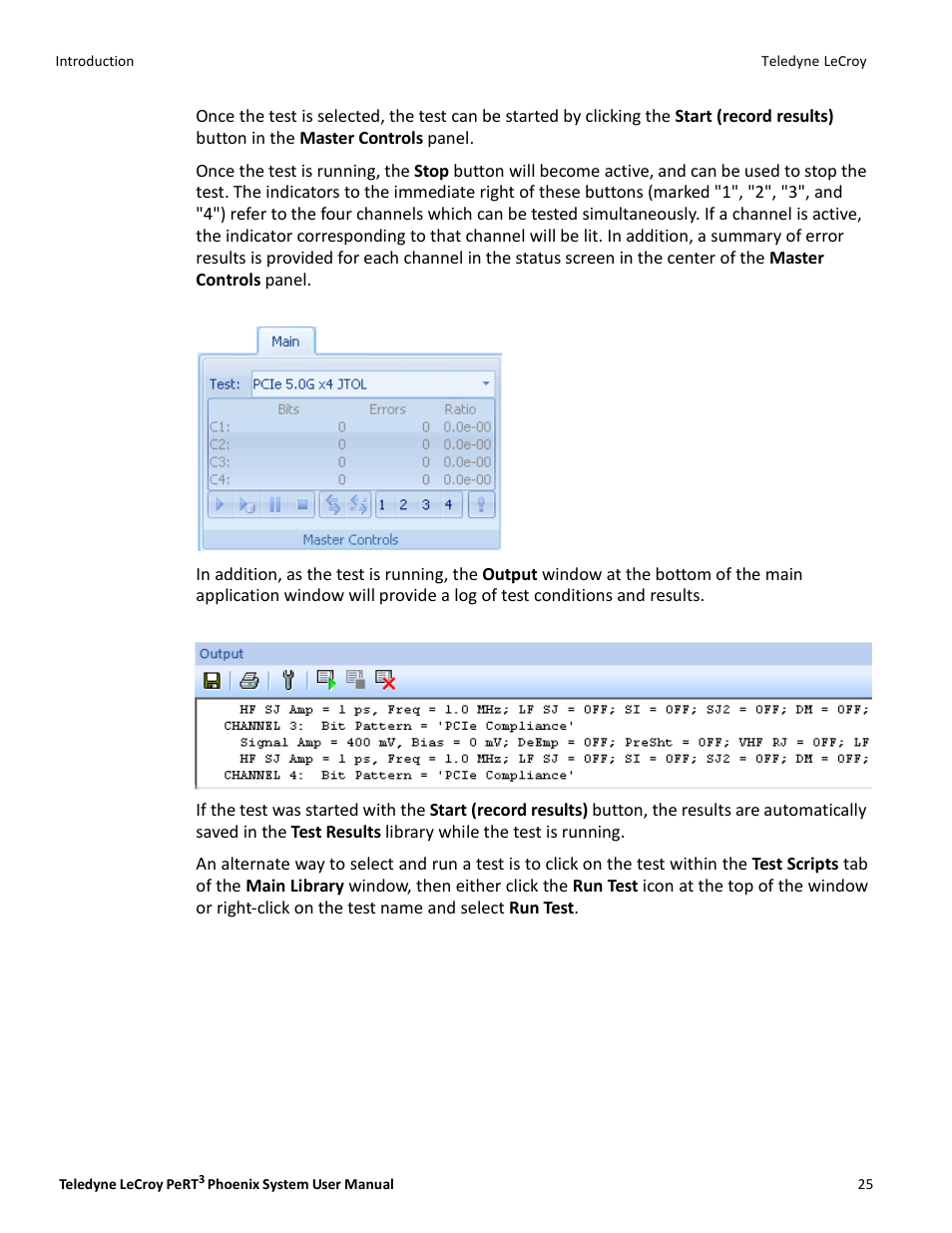 Teledyne LeCroy PeRT3 Phoenix System User Manual | Page 27 / 122