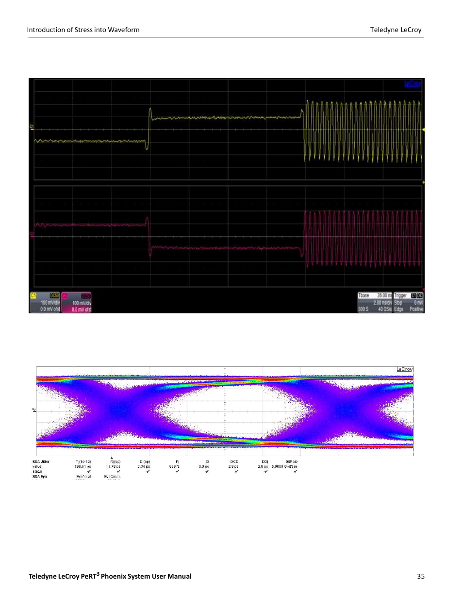 Random jitter | Teledyne LeCroy PeRT3 Phoenix System User Manual | Page 37 / 122