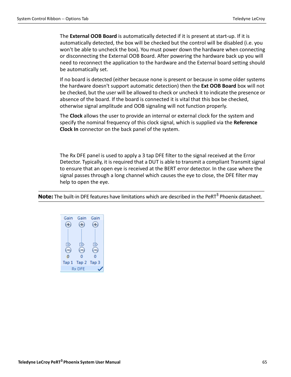 Teledyne LeCroy PeRT3 Phoenix System User Manual | Page 67 / 122