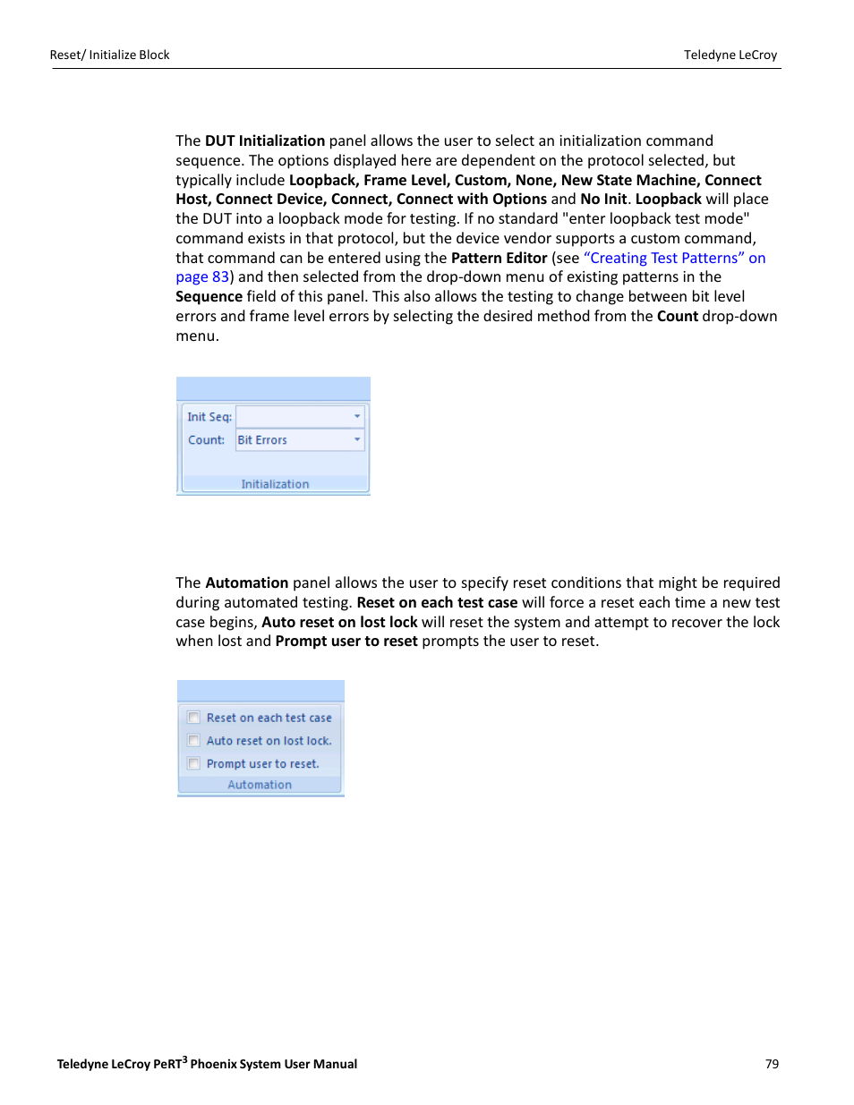 Teledyne LeCroy PeRT3 Phoenix System User Manual | Page 81 / 122