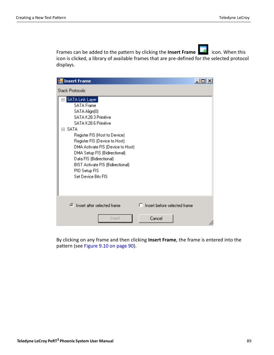 Teledyne LeCroy PeRT3 Phoenix System User Manual | Page 91 / 122