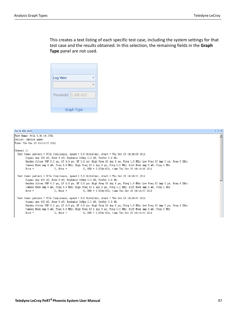 Teledyne LeCroy PeRT3 Phoenix System User Manual | Page 99 / 122