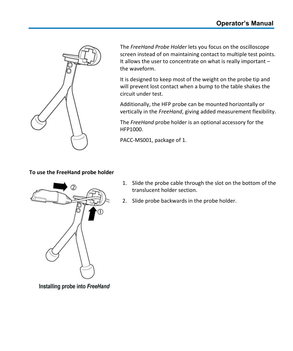 Teledyne LeCroy HFP1000 User Manual | Page 19 / 46