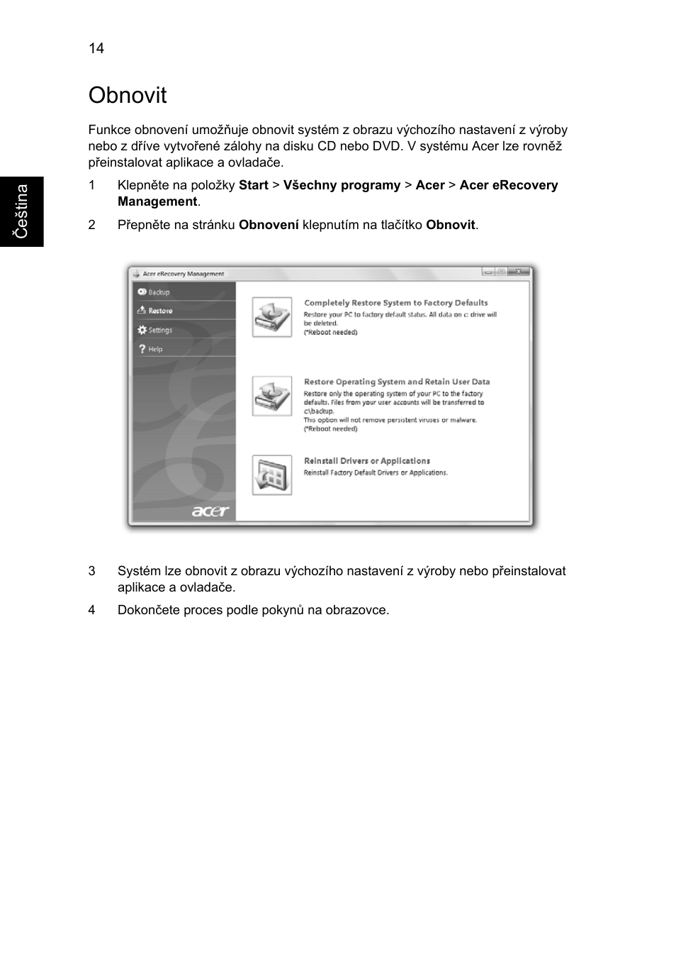 Obnovit | Acer Aspire Series User Manual | Page 1040 / 2206