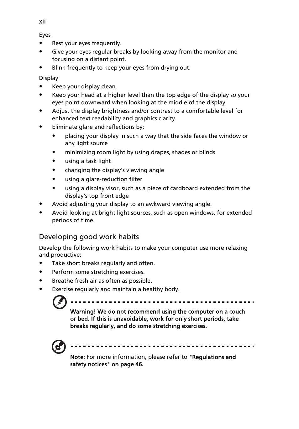 Acer Aspire Series User Manual | Page 14 / 2206