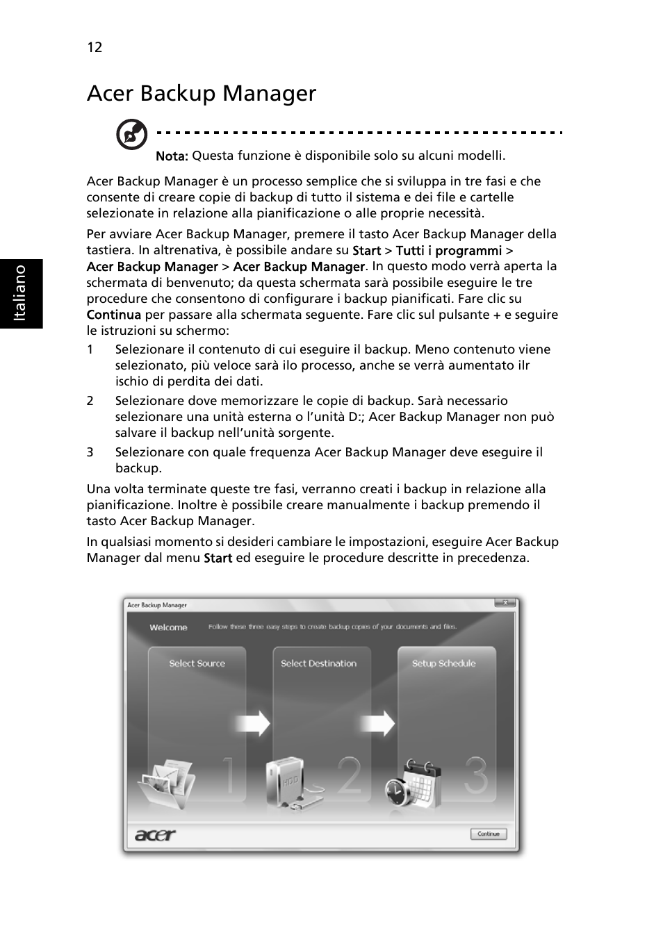 Acer backup manager | Acer Aspire Series User Manual | Page 254 / 2206