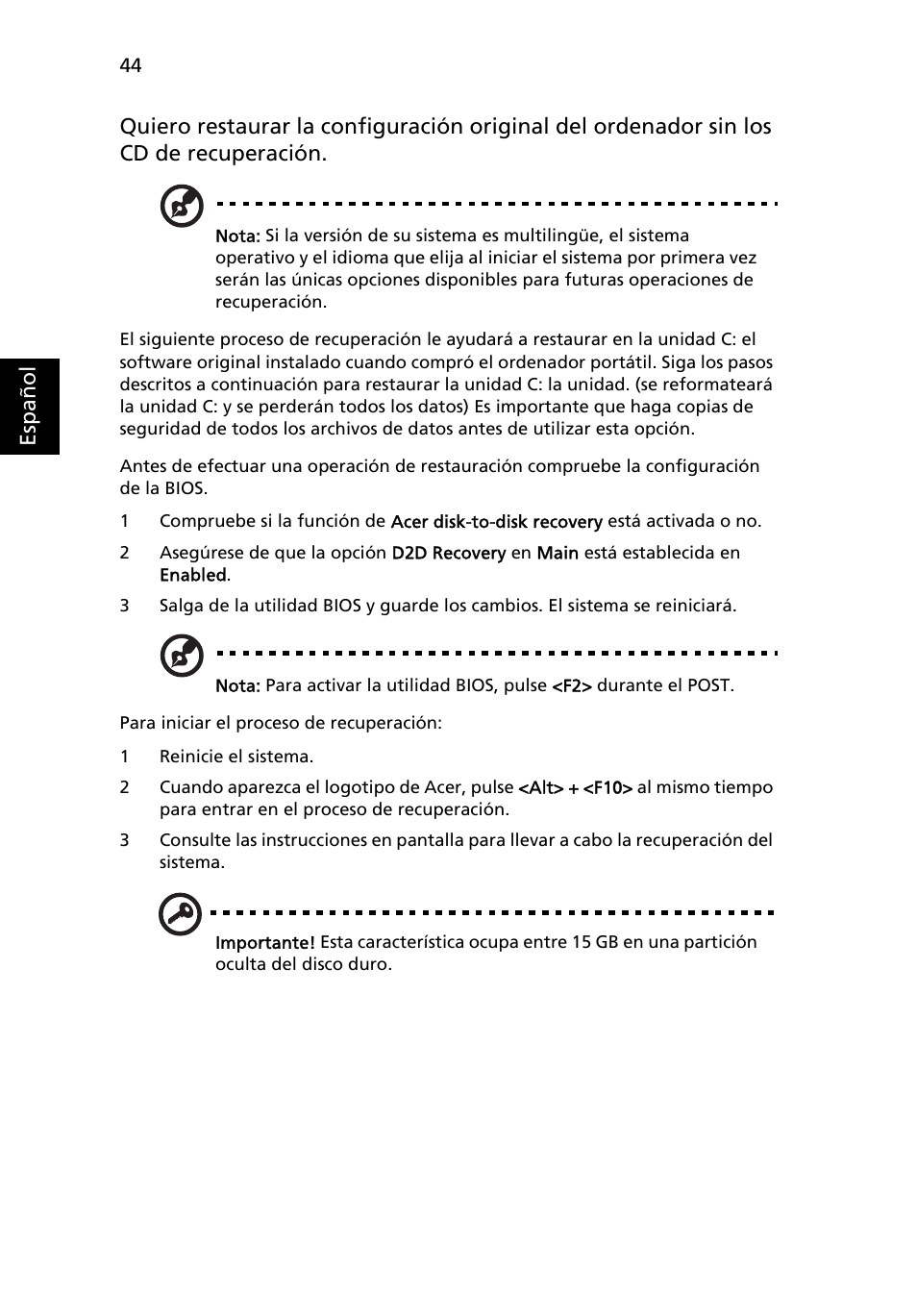 Acer Aspire Series User Manual | Page 358 / 2206