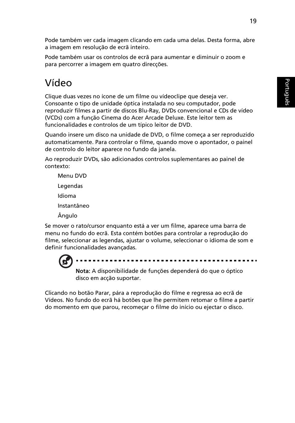 Vídeo | Acer Aspire Series User Manual | Page 405 / 2206