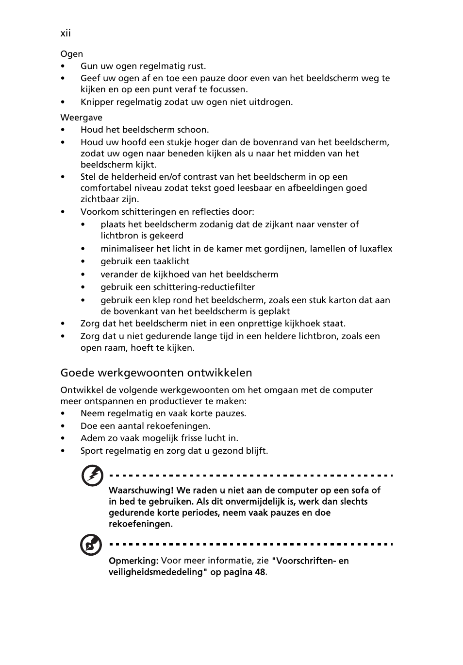 Goede werkgewoonten ontwikkelen | Acer Aspire Series User Manual | Page 450 / 2206