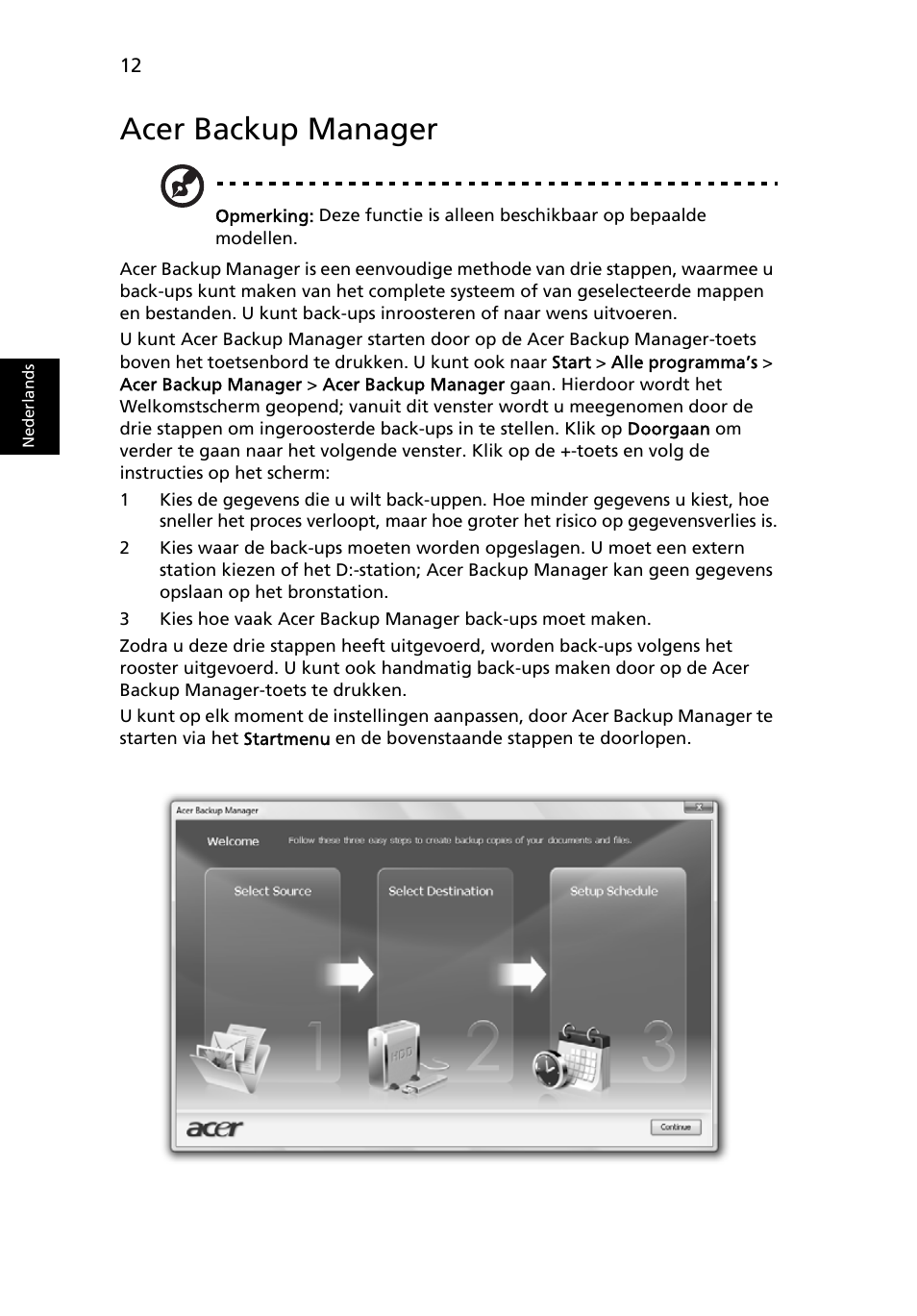 Acer backup manager | Acer Aspire Series User Manual | Page 470 / 2206