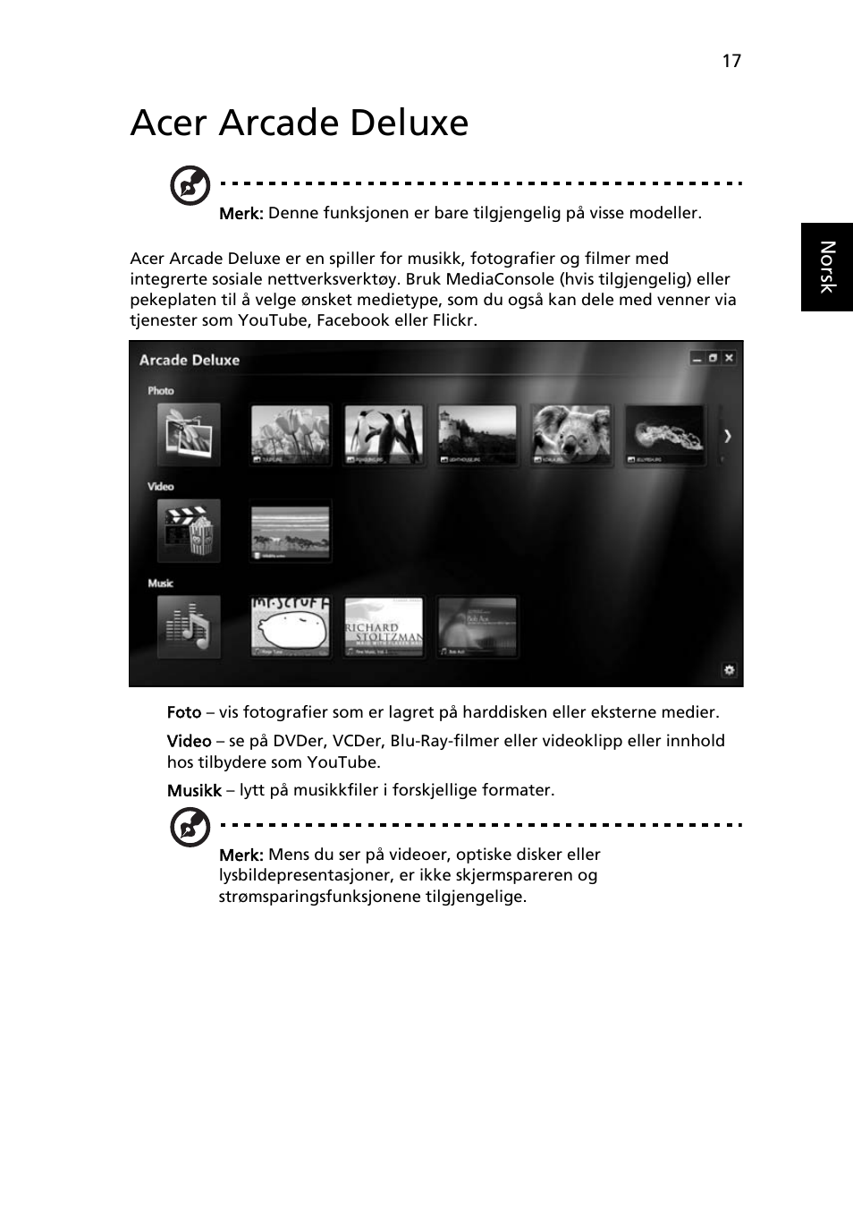 Acer arcade deluxe | Acer Aspire Series User Manual | Page 547 / 2206