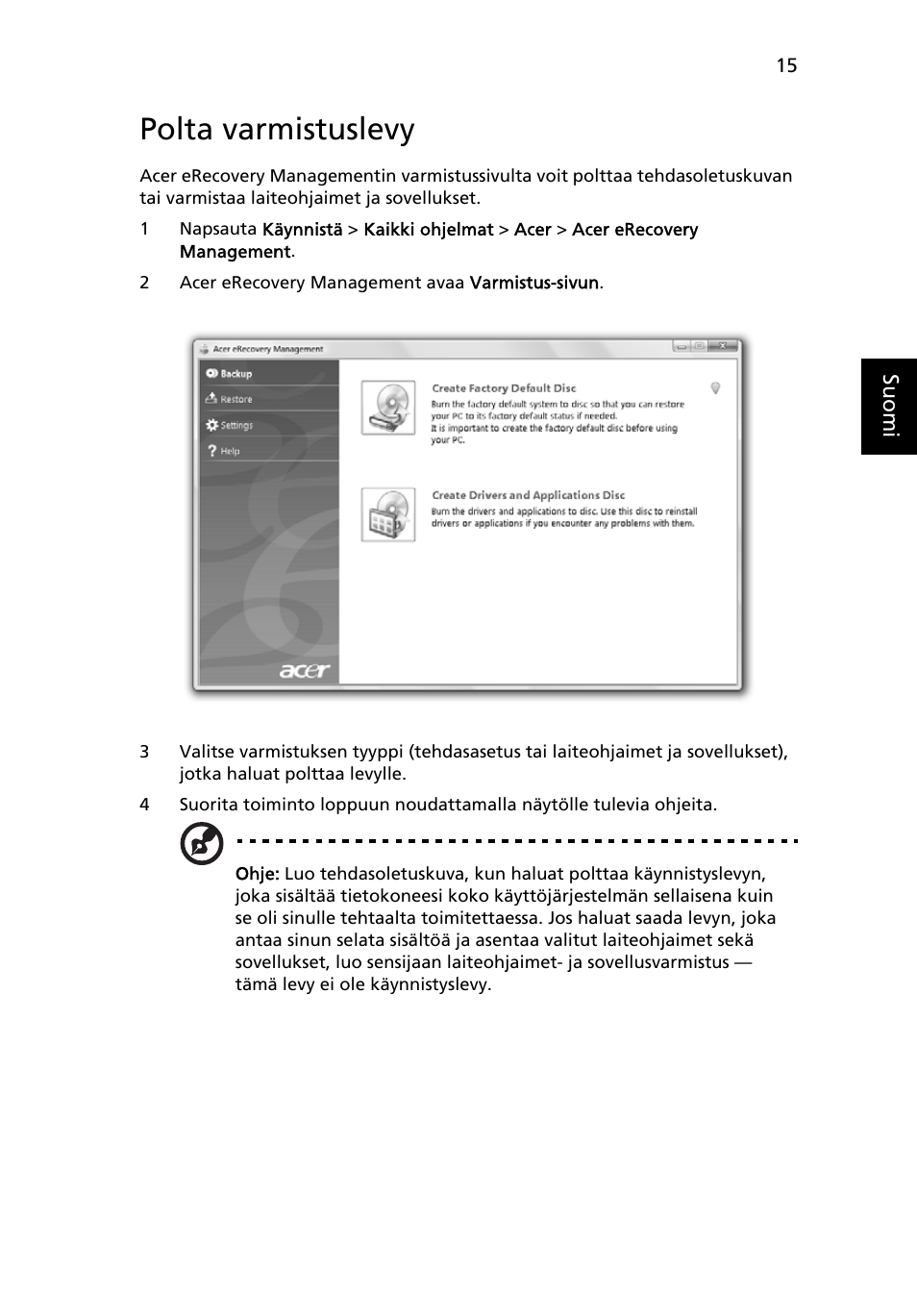 Polta varmistuslevy | Acer Aspire Series User Manual | Page 753 / 2206