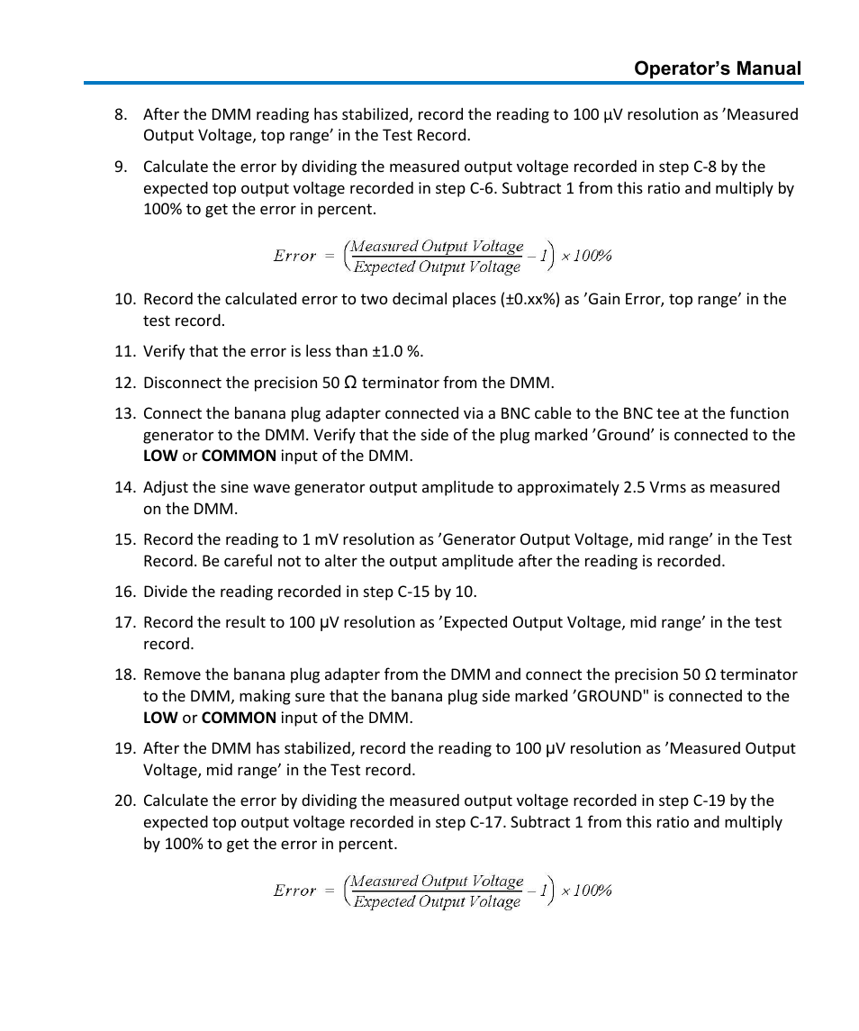 Teledyne LeCroy HFP2500 User Manual | Page 35 / 48
