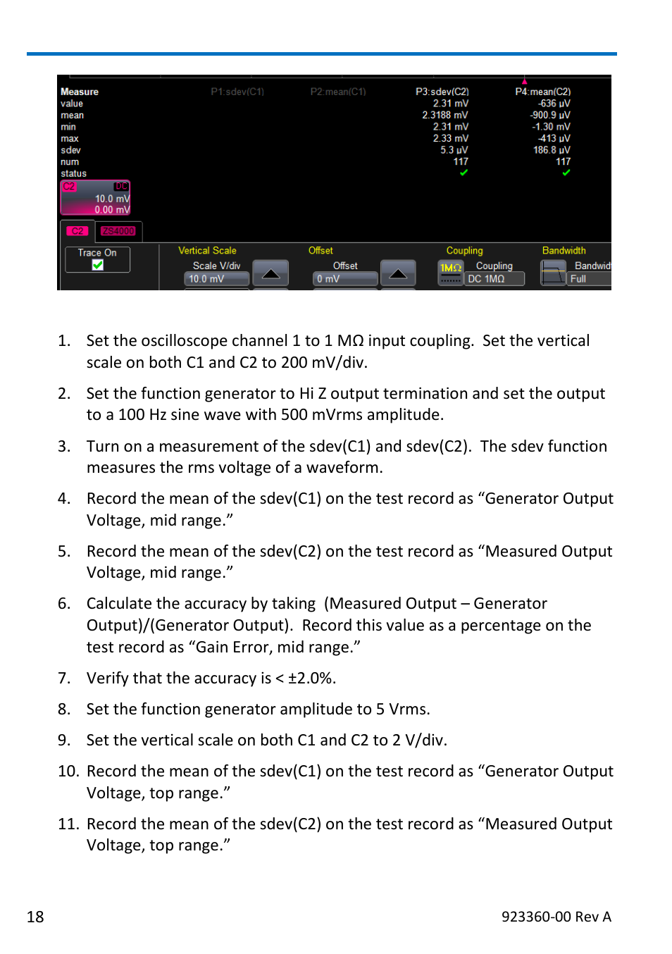 Teledyne LeCroy ZS4000 User Manual | Page 24 / 32