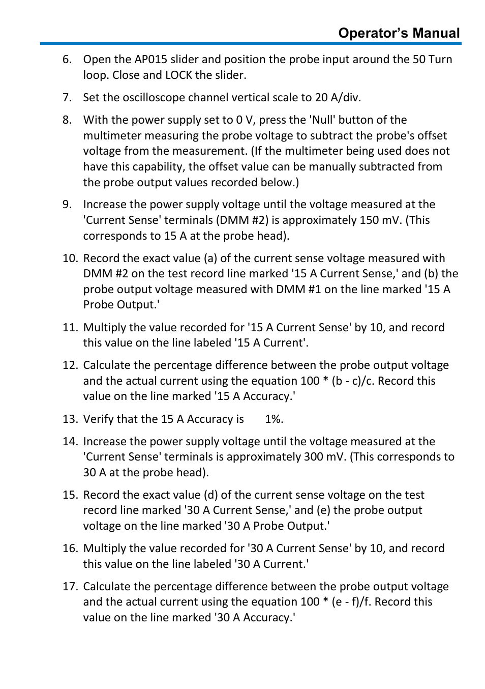 Teledyne LeCroy AP015 User Manual | Page 13 / 24
