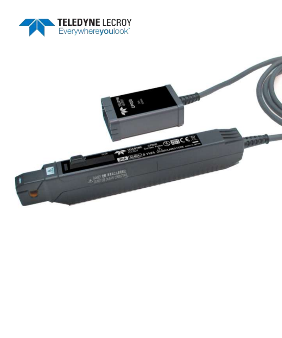 Teledyne LeCroy CP030 User Manual | 28 pages