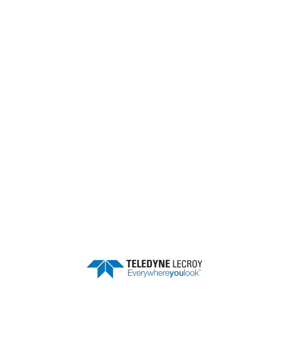 Instruction manual, Cp030 current probe | Teledyne LeCroy CP030 User Manual | Page 3 / 28
