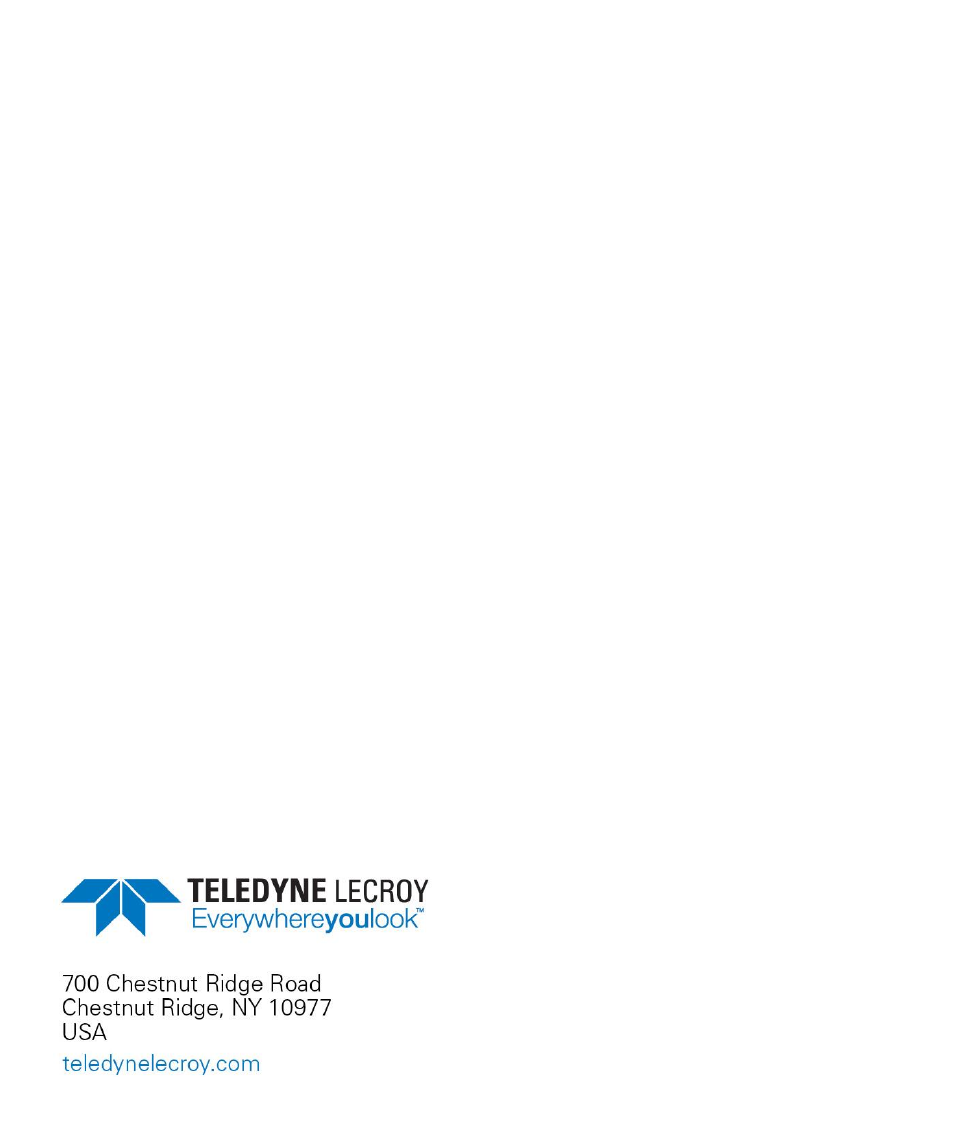 Teledyne LeCroy CP031 User Manual | Page 28 / 28