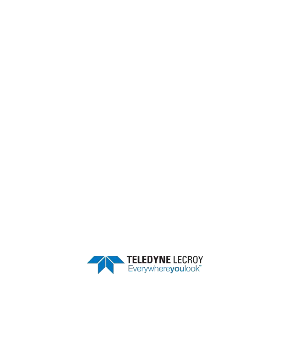 Instruction manual, Cp500 current probe | Teledyne LeCroy CP500 User Manual | Page 3 / 32