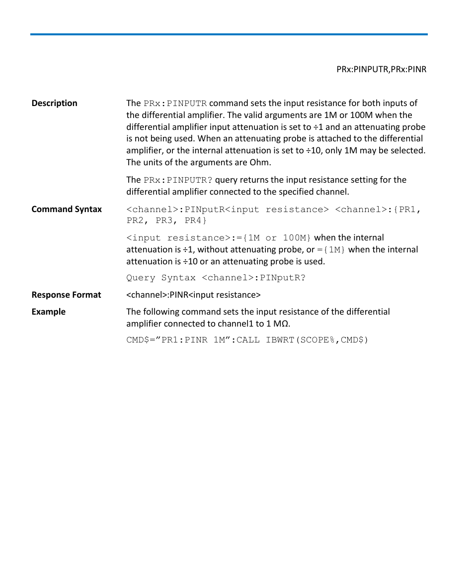 Input-resistance | Teledyne LeCroy DA1855A User Manual | Page 58 / 94