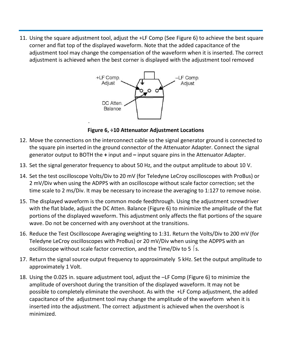 Teledyne LeCroy AP033 User Manual | Page 30 / 62