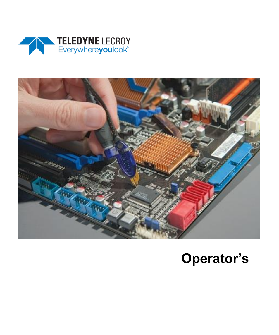 Teledyne LeCroy WaveLink Differential Probe Series (4, 6 GHz) User Manual | 108 pages