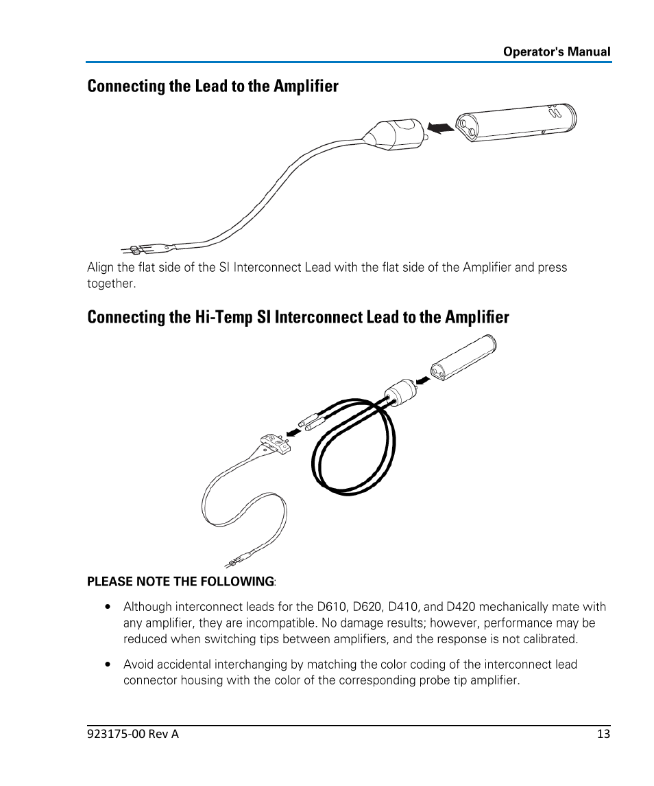 Teledyne LeCroy WaveLink Differential Probe Series (4, 6 GHz) User Manual | Page 19 / 108