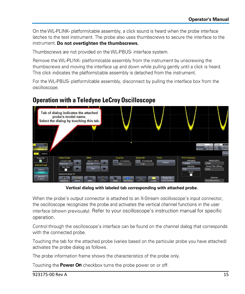 Teledyne LeCroy WaveLink Differential Probe Series (4, 6 GHz) User Manual | Page 21 / 108