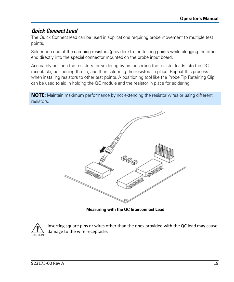 Teledyne LeCroy WaveLink Differential Probe Series (4, 6 GHz) User Manual | Page 25 / 108